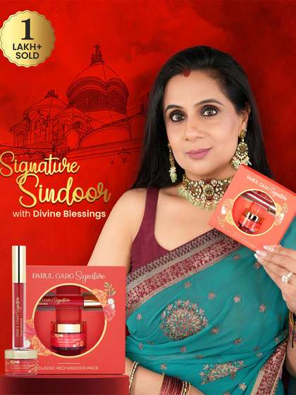 Parul Garg Beauty
                        Signature Sindoor Pack Liquid & Powder-
                        Intense Deep Maroon Red