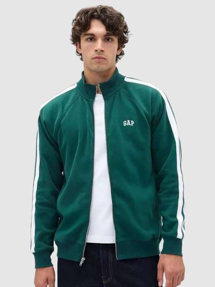 GAP Men Striped
                          Oversized Sweatshirt