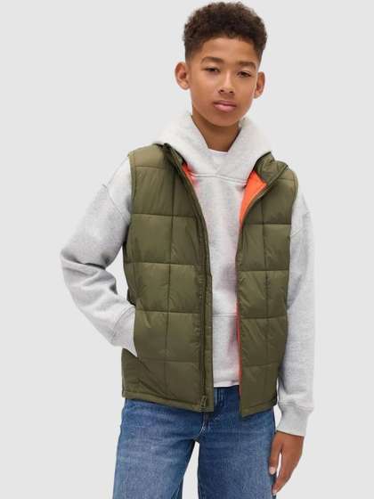 GAP Boys Mock Collar
                    Puffer Jacket