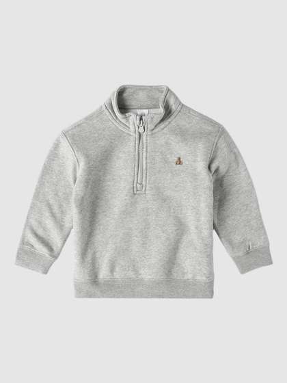 GAP Boys Half-Zip
                    Relaxed Fit Sweatshirt