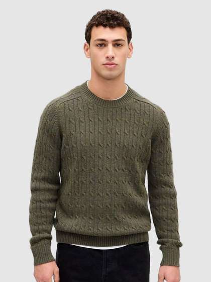 GAP Men Round Neck
                        Long Sleeves Self Design Cotton Pullover
                        Sweater