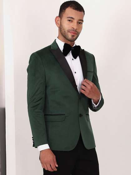 MANQ Men Slim-Fit
                        2-Piece Tuxedo Suits