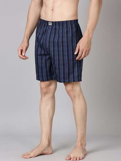 Levis Men Striped
                        Pure Cotton Mid-Rise Boxers