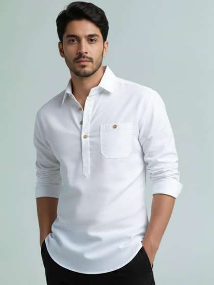 Vida Loca Shirt
                          Collar Short Straight Kurta