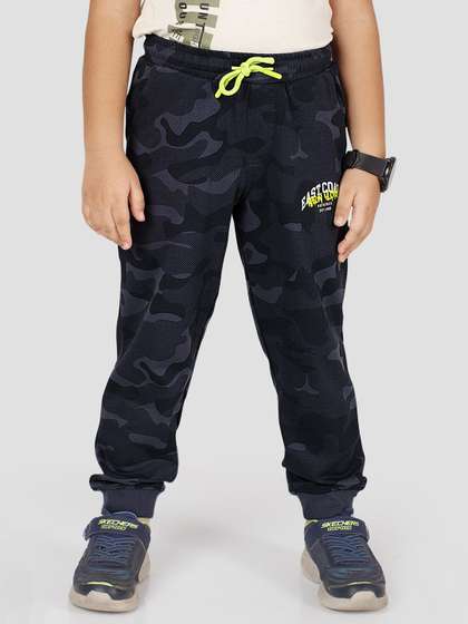 TRESNOVA Boys Printed
                    Cotton Regular Fit Mid-Rise Trousers