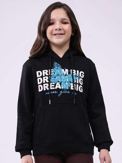 Monte Carlo Girls
                      Printed Hooded Sweatshirt
