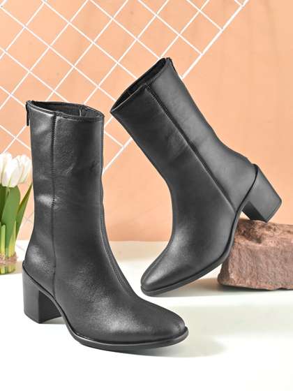 The Roadster
                        Lifestyle Co Women Block-Heeled Chelsea Boots