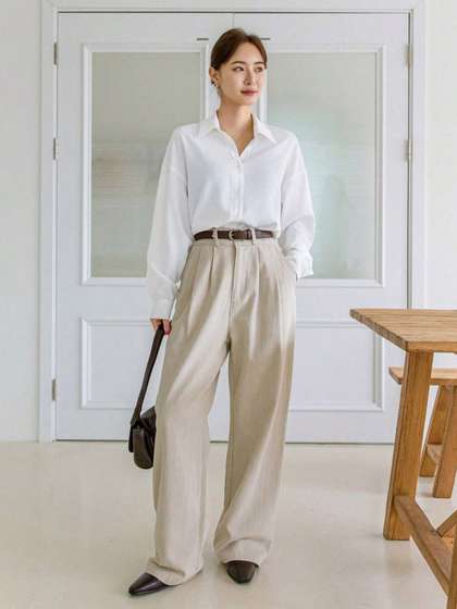 Mast & Harbour Women Oversized Cotton Shirt