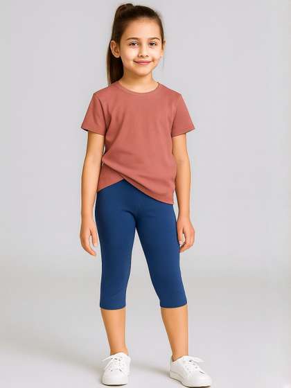 Charm n Cherish Girls
                      Three Fourth Leggings