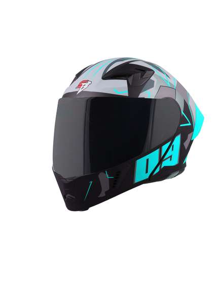 Steelbird Men SBA-20
                    Typography Printed Flip-Up Helmet