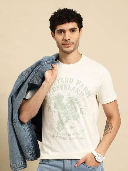 United Colors of Benetton Men Printed T-shirt
