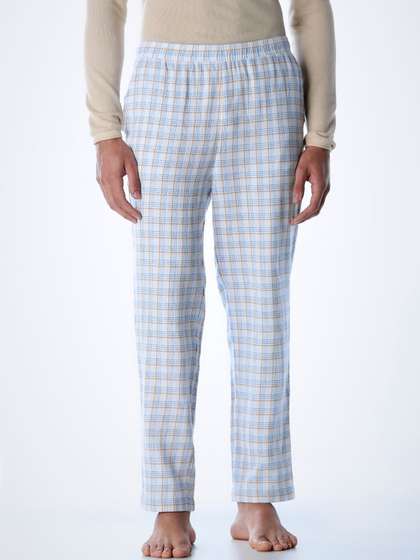 Jack & Jones
                          Men Cotton Mid-Rise Checked Lounge Pants