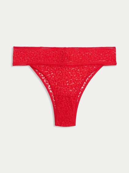 Marks &
                          Spencer Animal Print Lace Miami Knickers