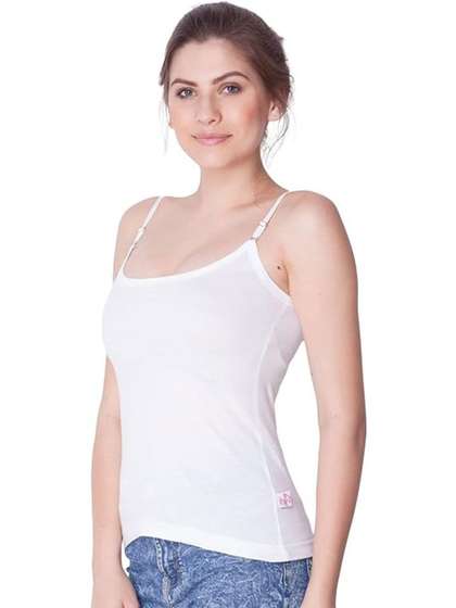 WellFitLook Women
                        Pack Of 3 Cotton Camisoles