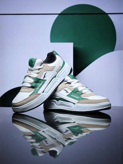 ASIAN Men
                          Synthetic Colourblocked Sneakers