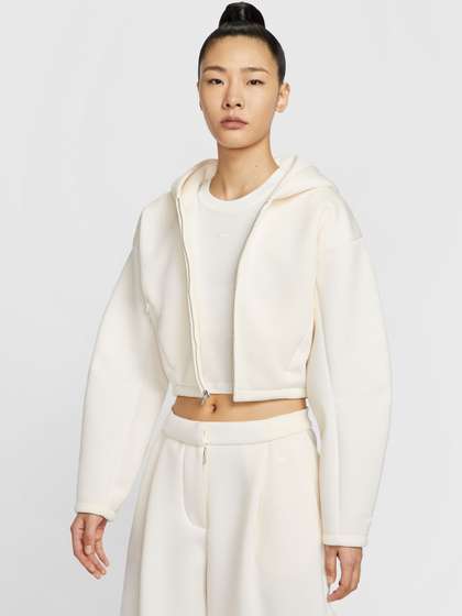 Nike Hooded Crop
                          Sporty Jacket