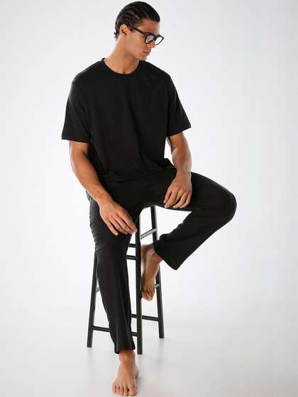 Jack & Jones Men
                        Round Neck Short Sleeves Night suit