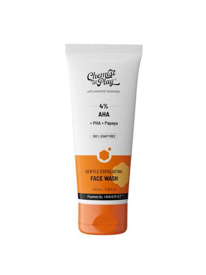Chemist At Play's Gentle
                    Exfoliating Face Wash For Instant Glow & Gently
                    Exfoliates-100ml