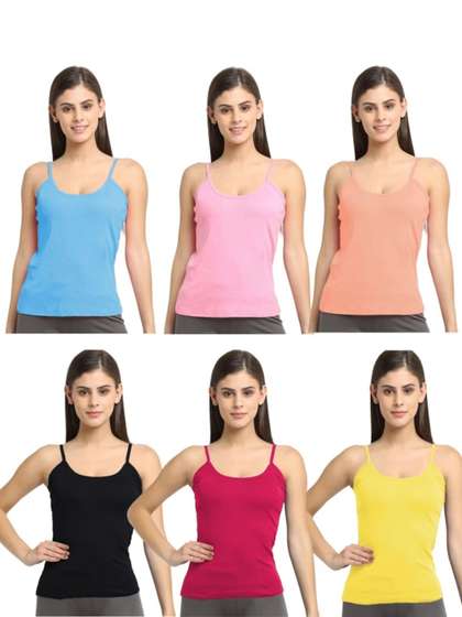 WellFitLook Women Set
                      Of 6 Camisoles