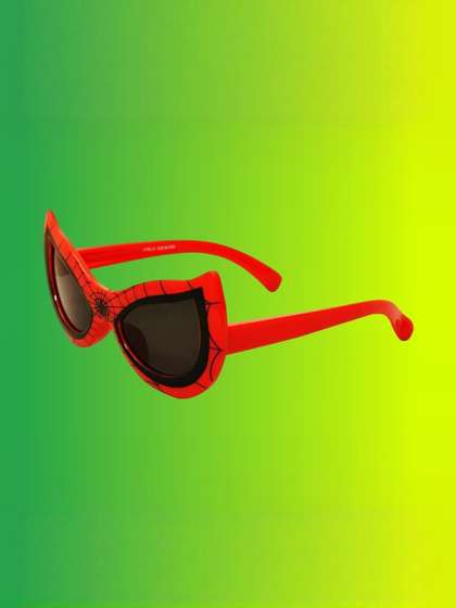 SPADEACES Kids Spiderman
                    Theme Full Rim UV Protected Cateye Sunglasses