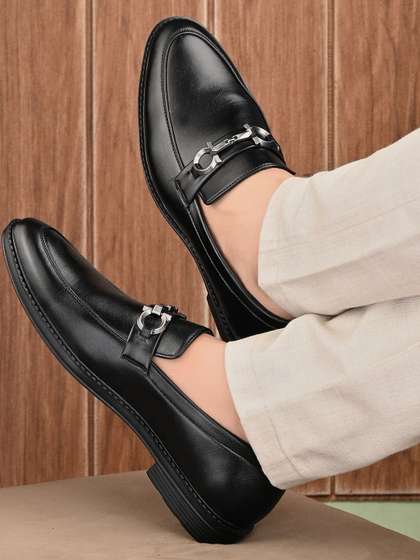 HERE&NOW Men
                        Round Toe Loafers