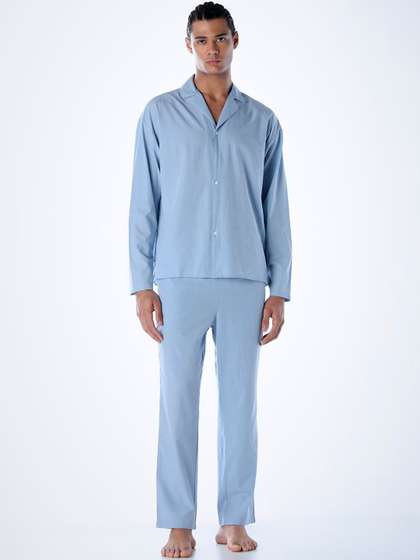 Jack & Jones Men
                        Shirt Collar Night suit