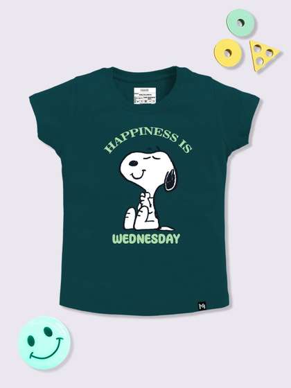 YK X Minute Mirth
                    Peanuts Graphic Print Top