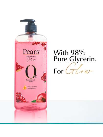 Pears Naturale
                        Brightening Pomegranate Body Wash with Rose
                        Extracts - 750ml