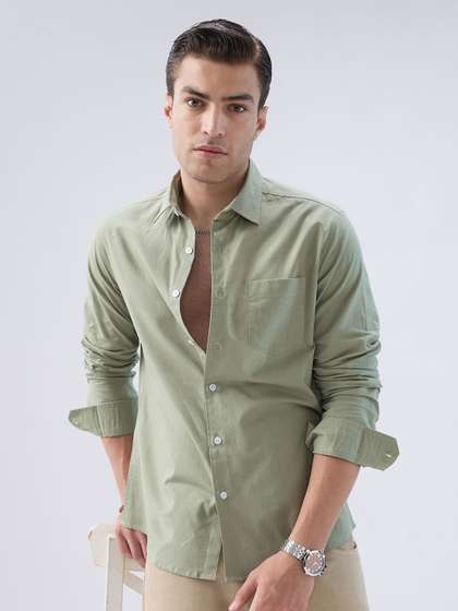 VASTRADO Men Classic
                        Slim Fit Casual Shirt