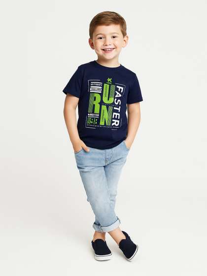 HRX by Hrithik Roshan
                    Boys Typography Printed Rapid Dry Sports T-shirt