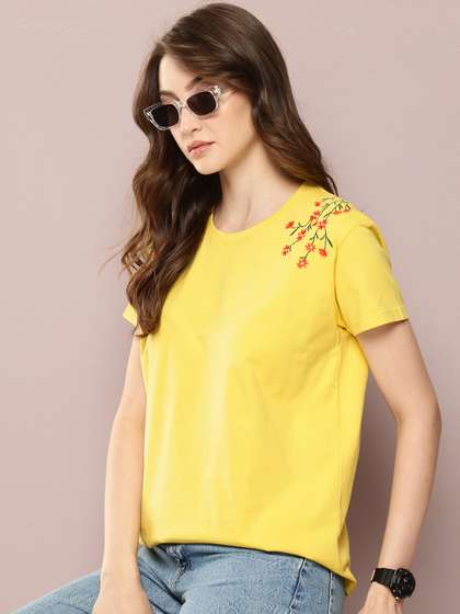 DILLINGER Womens
                        Boxy Regular Embroidery Tshirt
