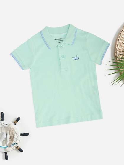 Pantaloons Baby Boys
                    Polo Collar T-shirt