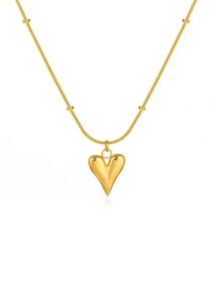 ARISTAL Jewellery Gold-Plated Minimal Necklace