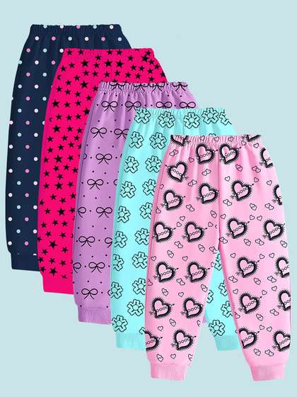 YK Girls Pack Of 5
                    Pyjamas