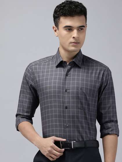 Arrow Pure Cotton
                        Grid Tattersall Checked Manhattan Slim Fit
                        Formal Shirt