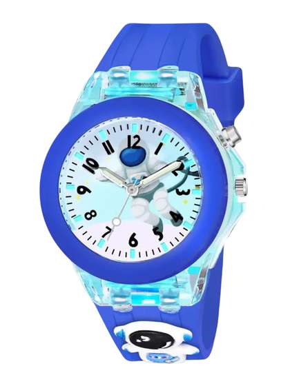 Blutech Boys Printed
                    Dial & Straps Analogue Watch CLBluAstrn