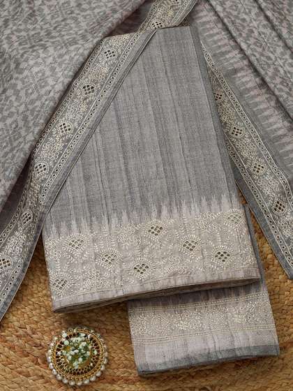 Soch Geometric
                        Digital Printed & Thread Work Unstitched
                        Dress Material