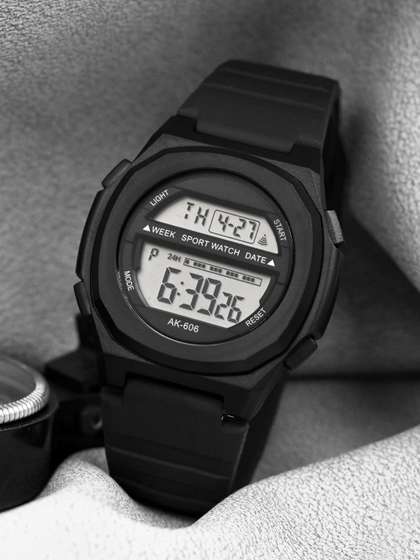 PAPIO Kids Regular
                    Straps Digital Watch DIGITAL-036 BLACK