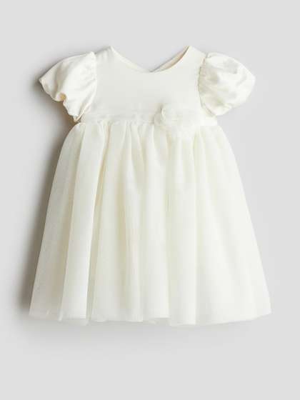 H&M Tulle-Skirt
                      Satin Dress