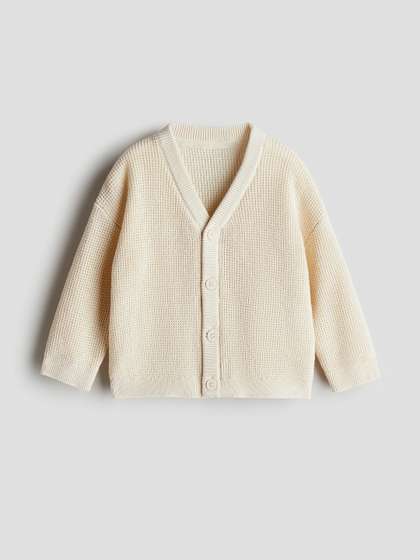 H&M Waffle-Knit
                    Cardigan