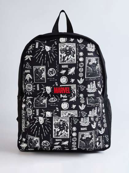 max Girls Marvel Printed
                    Padded Ergonomic Backpack