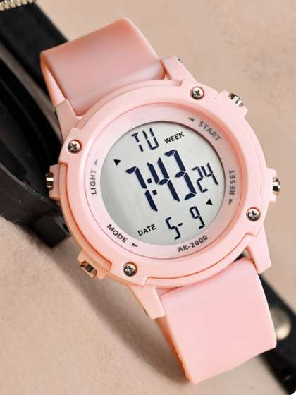 PAPIO Kids Dial &
                    Straps Digital Watch DIGITAL-038 PINK