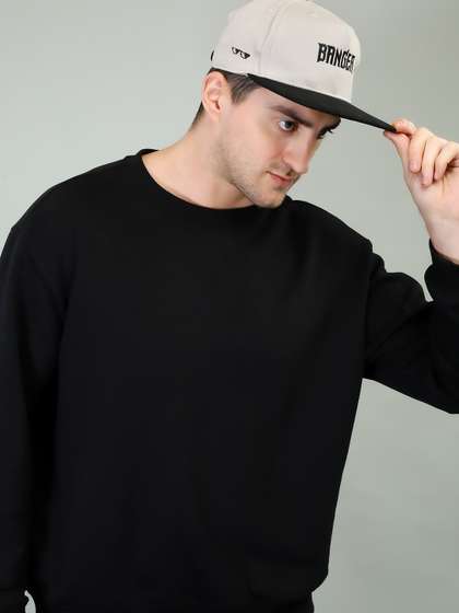 DROOP Men Embroidered
                    Baseball Cap with Snapback Closure