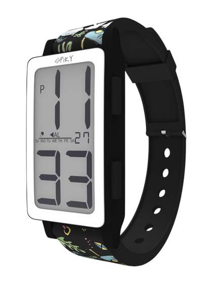 Spiky EVA46 Kids Dial
                    & Straps Digital Multi Function Automatic Watch
                    SPKEVA46_C1_BLK
