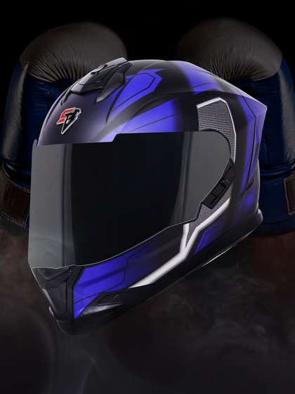 Steelbird Graphic
                    Printed SBH 57 Fighter Steel Helmet