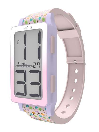 Spiky Kids Dial &
                    Straps Digital Multi Function Automatic Watch
                    SPKEVA46_C2_PNK