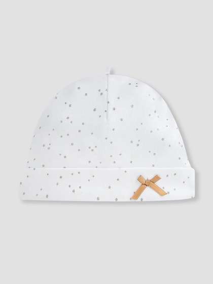 Giggles by Babyshop
                    Girls Embellished Cotton Beanie With Bow