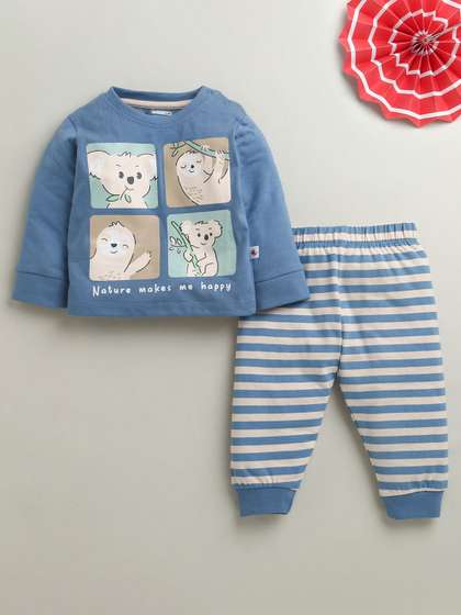 BUMZEE Boys Printed
                      Night suit