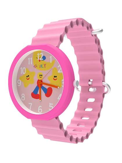 Spiky Kids Printed Dial
                    & Straps Analogue Multi Function Watch
                    SPKEVA42_C3_PNK