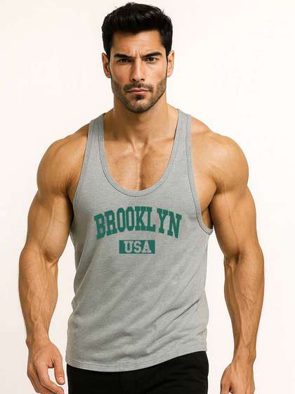 JUARI BE A GENTLEMAN
                        Men Pure Cotton Round Neck Lightweight Gym Vest